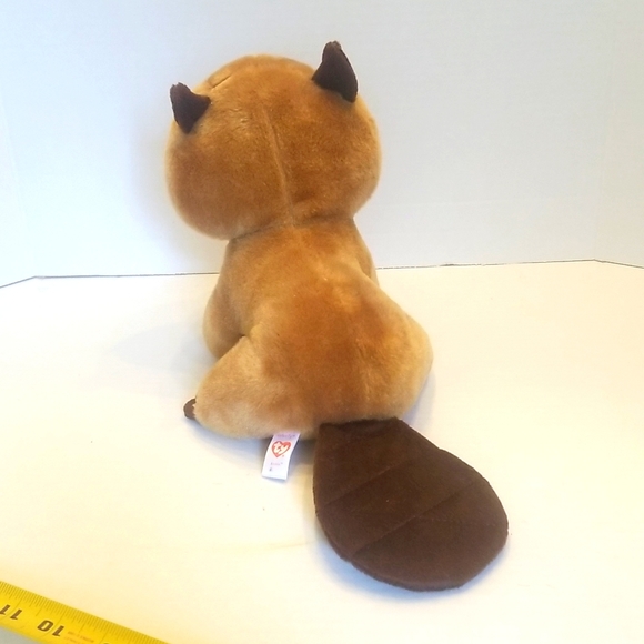 Ty Beanie  Richie The Beaver Plush - Picture 4 of 8